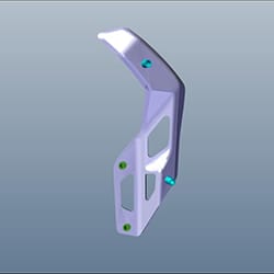 64142ABR001S - STAY SCREEN WIND L COMP - XOOM 160(Aug., 2025)