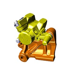 CALIPER SUB ASSY.RR - Xpulse 200 - 43150ABW100S