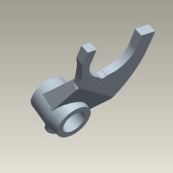 FORK R GEAR SHIFT - Glamour | Super Splendor - 24211KTC900S