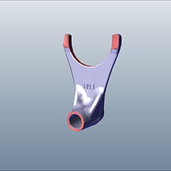 FORK RIGHT GEAR SHIFT - FF SPORTS 250 LC| HUNK 250 LATAM| XTREME 250 NEPAL BANGLADESH| XTREME 250R - 24211ACW000S