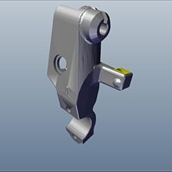BRACKET HANDLE LEVER