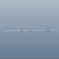 HOSE COMP. HECU TO CALIPER - XOOM 160| XOOM 160 BS6 - 45126ABR000S