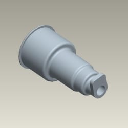 LOCK SIDE COVER - Glamour - 83550KCC900S