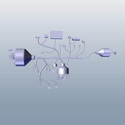 HARNESS WIRE - HF Deluxe - 32100ACKE10S