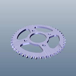 SPROCKET FINAL DRIVEN 45T - Xtreme 125 - 41201ACL000S