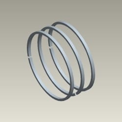 KIT, RING PISTON (O/S 0.50) - Glamour | Super Splendor - 13031KTC305S