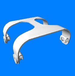 STAY FRONT FENDER - Passion Xpro - 61102KZAW00S