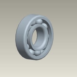 BRG.BALL RADIAL 6001 U SPL. - Glamour | Super Splendor - 91007KPH901S