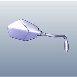 MIRROR ASSY R BACK - XPULSE 210LC OBDIIP2 - 88110ACY101S