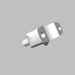 HOLDER LOWER HANDLE - HF 100 | HF Deluxe | Splendor+ | Glamour | Passion Pro | Super Splendor | Passion Xpro | HF Dawn | Splendor Pro | Achiever | Hunk | Splendor NXG | Xtreme - 53132124000S