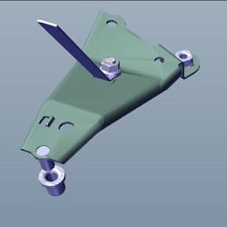 STAY RIGHT HEADLIGHT SUB ASSEMBLY - Splendor+ - 6131BAAEB00S