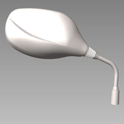 MIRROR ASSEMBLY RIGHT BACK (NH-341P) - Pleasure - 88110AALH01ZES