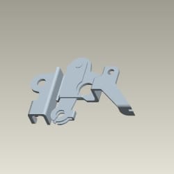 BRACKET COMPLETE SEAT LOCK - Achiever | Xtreme - 77160ML7700S