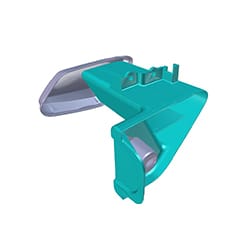 UTILITY BOX R COVER - HF Deluxe - 83550ACK010S