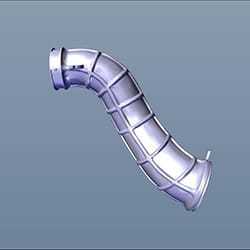 TUBE. AIR/C CONN - XOOM 160| XOOM 160 BS6 - 17253ABR000S