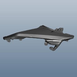 SIDE SHROUD GARNISH LEFT NH-1 - Xtreme 125 - 83647ACL000AS