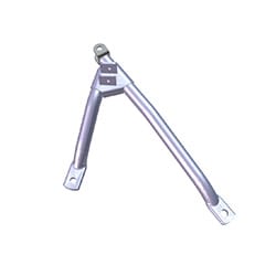 BRACKET COMPLETE LEFT PILLION STEP - Glamour | Super Splendor - 50702AANB00S