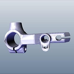 BRKT LEFT HANDLE LEVER - Glamour | HF 100 | HF Deluxe - 53172ADJC00S