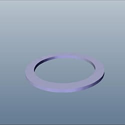 RING BACKUP (PLAIN WASHER) - FF SPORTS 250 LC| HUNK 250 LATAM| KARIZMA FIGHTER EDITION| XMR 210| XMR TFT SPEEDO| XTREME 250 NEPAL BANGLADESH| XTREME 250R - ACWAC3H002000GS
