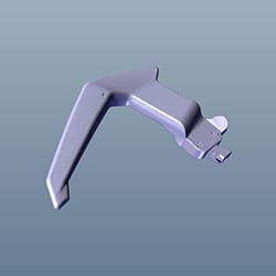 GRIP REAR LEFT BL(BR)-022C(G) - Xtreme 125 - 50460ACL000CS