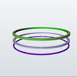 RING SET PISTON STD - Xtreme 125 - ACLAE0E001000GS