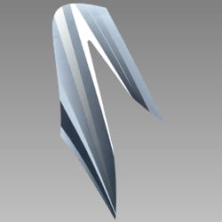 STRIPE R FR VISOR(TYPE-3) - Passion Pro - 83406AAC000TS