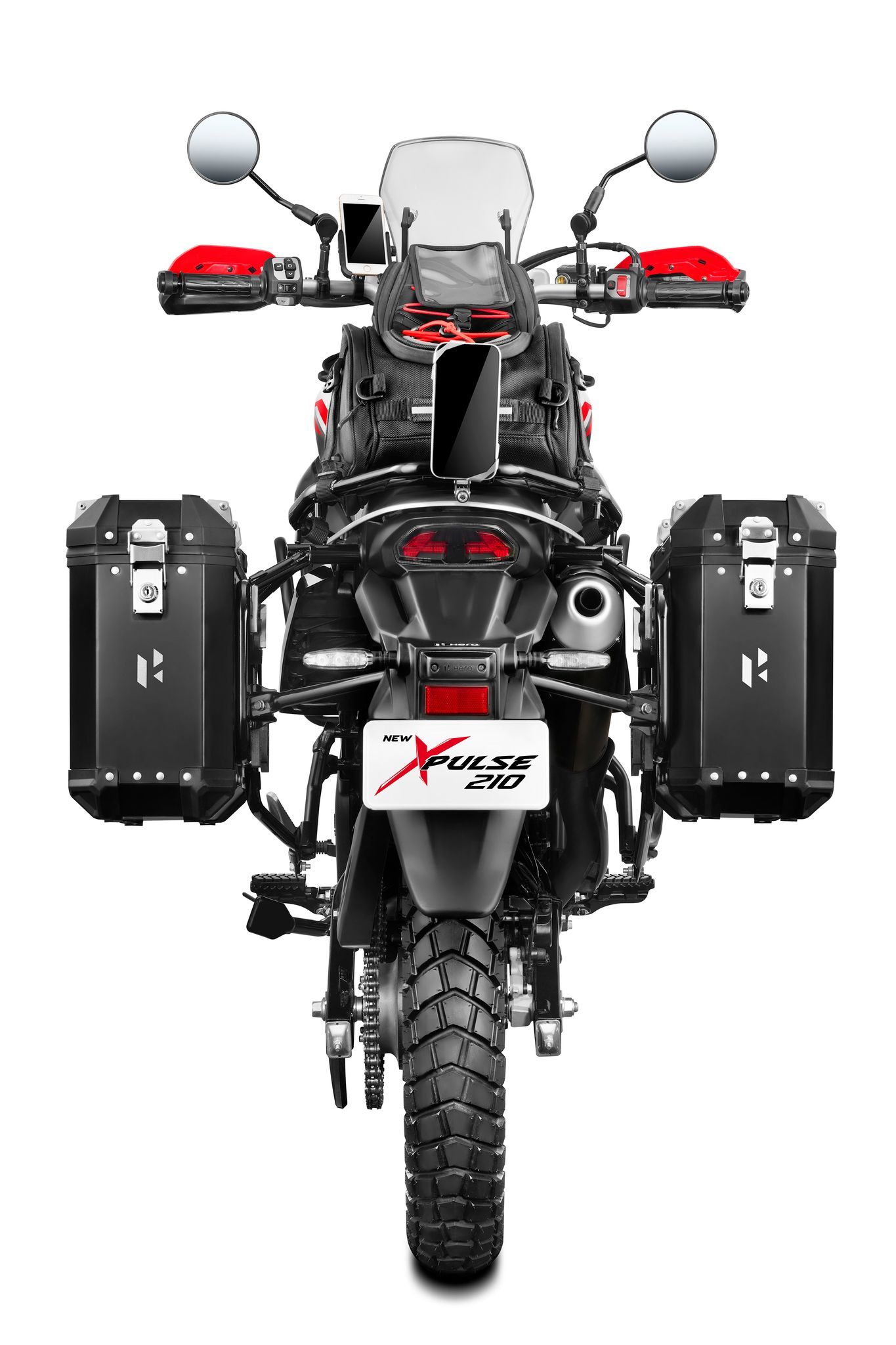Hero Genuine Pannier Box RHS Black for Xpulse 210 | Durable Construction | Secure Storage | OEM Fit | Reliable Performance | Easy Installation