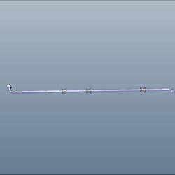 HOSE COMP. HECU TO CALIPER - XOOM 160| XOOM 160 BS6 - 45126ABR000S