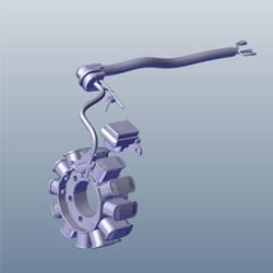 STATOR COMP - HF 100 | HF Deluxe | Splendor+ | Passion Pro - 31120AAEB02S