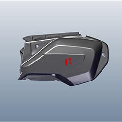 COVER LEFT CRANKCASE OUTER B - XOOM 160| XOOM 160 BS6 - 11346ABR000S