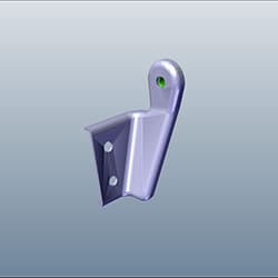 STAY SHROUD MOUNTING LH - HUNK 250 LATAM| XTREME 250 NEPAL BANGLADESH| XTREME 250R - 61424ACW000S