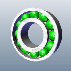 BRG BALL RADIAL 6004UU - Destini 125 | Maestro Edge - 91009ABS203S