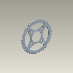 SPROCKET FINAL DRIVEN 44T - HF 100 | HF Deluxe | Splendor+ | Passion Pro | HF Dawn | Splendor Pro | Splendor NXG - 41201KST940S