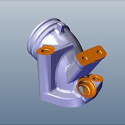 PIPE INLET - XOOM 160| XOOM 160 BS6 - 17111ABR000S