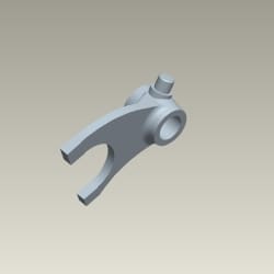 FORK L GEAR SHIFT - Glamour | Super Splendor - 24212KTC900S