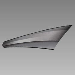 STRIPE L FR VISOR (TYPE-2) - Splendor+ - 83409AAE200SS