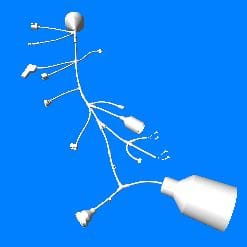 HARNESS WIRE - Glamour - 32100KTRA50S