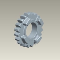 Main Shaft Gear 3rd (21T) - Glamour | Super Splendor - 23451KTC901S