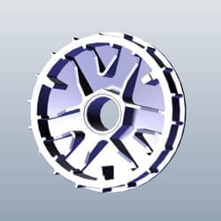 FACE COMPLETE MOVABLE DRIVE - Pleasure+ | Xoom | Destini 125 | Maestro Edge - 22110AAWF00S