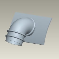 DUCT AIR CLEANER INLET - Splendor+ | Splendor NXG - 17251KCC940S