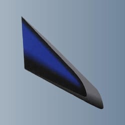 STRIPE RIGHT FRONT VISOR(TYPE-4) - Splendor+ - 83408AAEC00YS