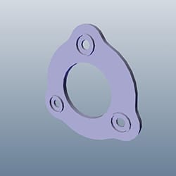 PLATE STOPPER - FF SPORTS 250 LC| HUNK 250 LATAM| Hunk 440| MAVRICK| MAVRICK 440| THUMBSUP THUNDERWHEEL| XTREME 250 NEPAL BANGLADESH| XTREME 250R - 22023ACD000S