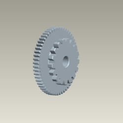 GEAR STARTER REDUCTION(17T) - Glamour | Super Splendor - 28131KTC920S