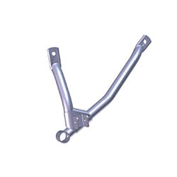 BRACKET COMPLETE RIGHT PILLION STEP - Glamour | Super Splendor - 50701AANB00S