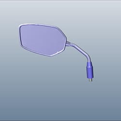 88120ABR000S - MIRROR ASSY L BACK - XOOM 160(Aug., 2025)