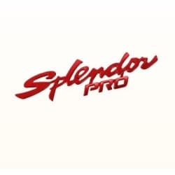 EMBLEM SIDE COVER - Splendor Pro - 86833AAD220S