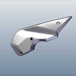 17232AAWD00YS - AIR CLEANER INLET COVER(PIGMENTED PP BLACK) - XOOM 110CC OBD2(Aug.,2025)