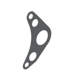 GASKET CYL HEAD RIGHT SIDE COVER - HF 100 | HF Deluxe | Splendor+ | Passion Pro | HF Dawn | Splendor Pro | Splendor NXG - 12394AAH00099S