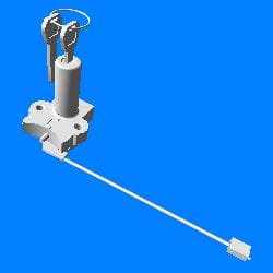 SWITCH ASSY. COMB & LOCK - Passion Xpro - 35100KZAW01S