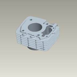 CYLINDER COMP. - Xtreme 160 | Achiever | Hunk | Xtreme - 12100KVE900S